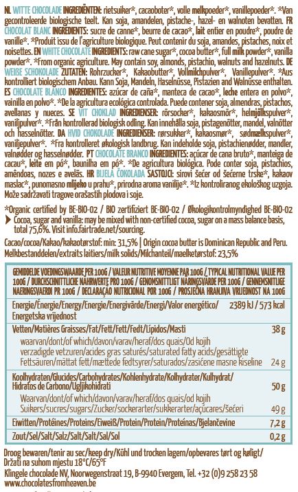 Chocolates from Heaven - white